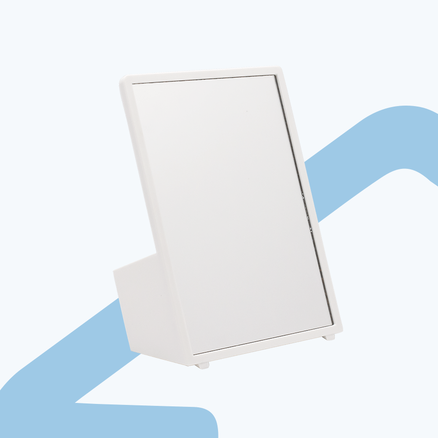 Gal Table Mirror with Organizer