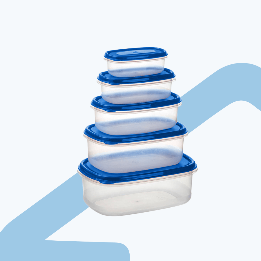 Drei Plastic Food Container 5pc Set