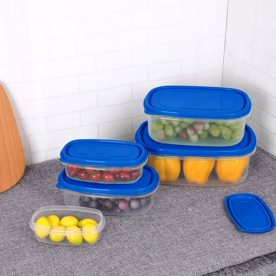 MORE DREI OPTIONS Drei Plastic Food Container 5pc Set Drei Plastic Food Container 5pc Set Mandaue Foam