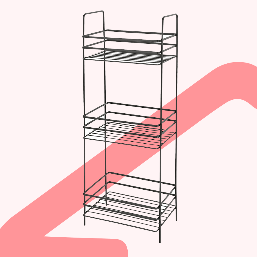 Vance Corner Shelf 3 Layer