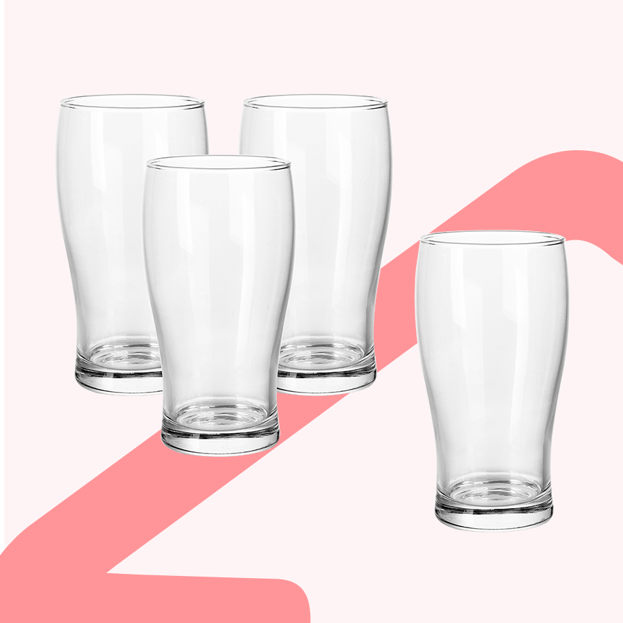 Trav Beer Glass 4pc Set - 19oz