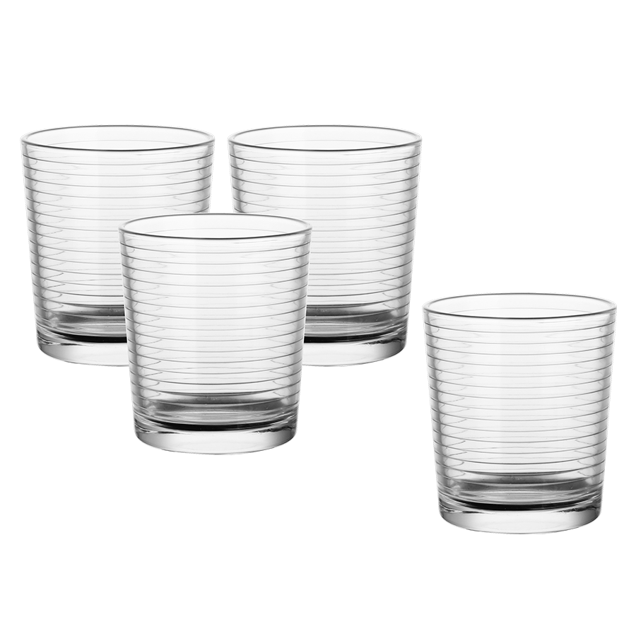 Brett Drinking Glass 4pc Set - 14oz Brett Drinking Glass 4pc Set - 14oz Mandaue Foam