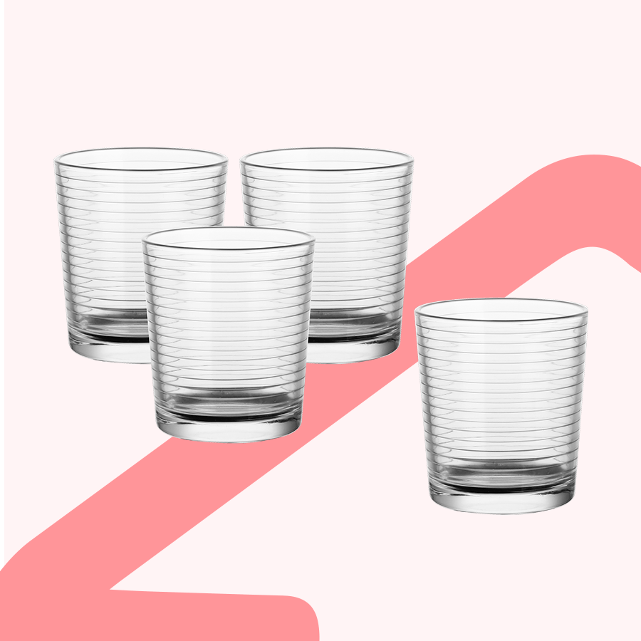 Brett Drinking Glass 4pc Set - 14oz