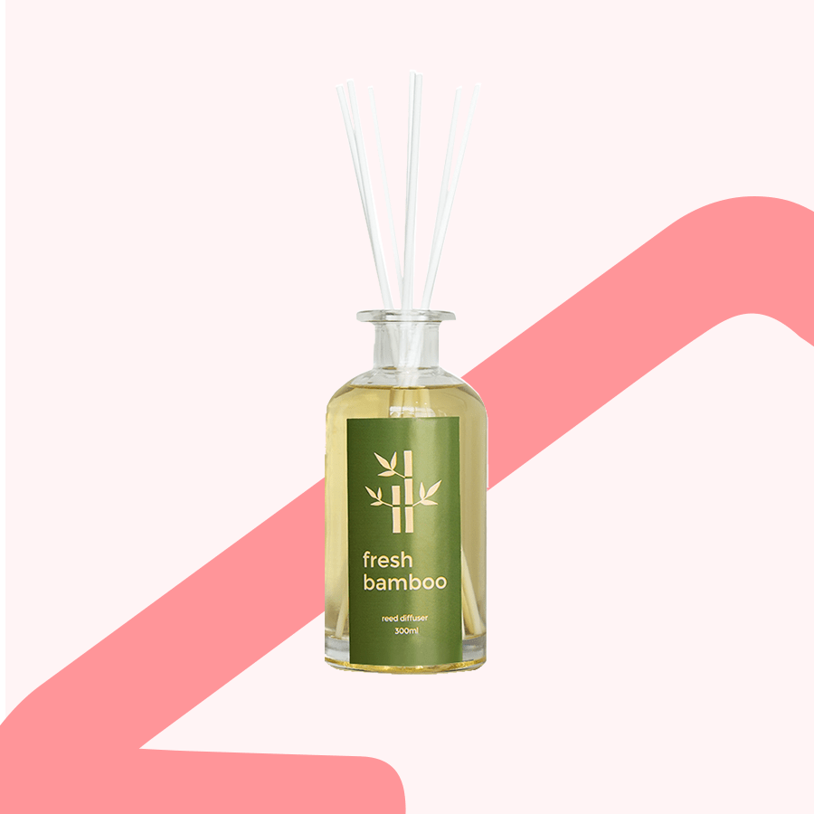 Reed Diffuser 300ml 5 sticks - Fresh Bamboo
