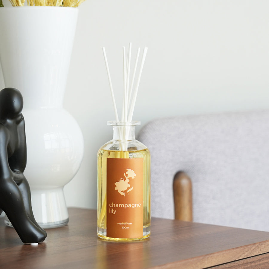 Reed Diffuser 300ml - Champagne Lily