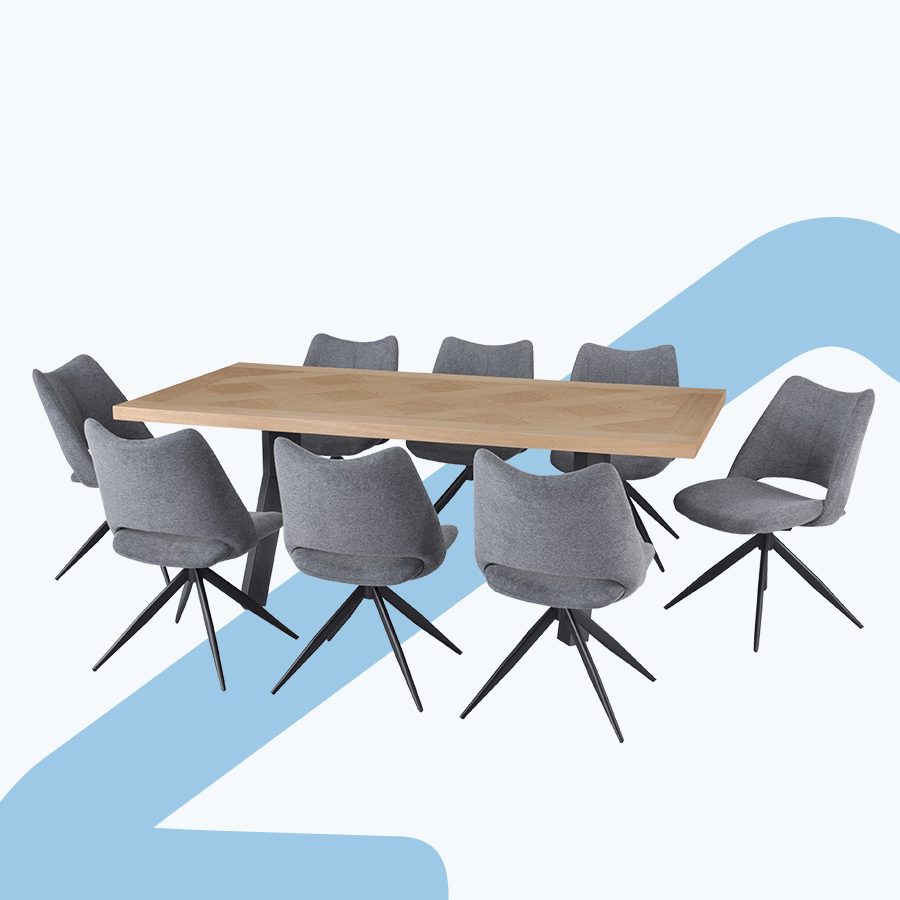 Santiago 8 Seater Dining Set