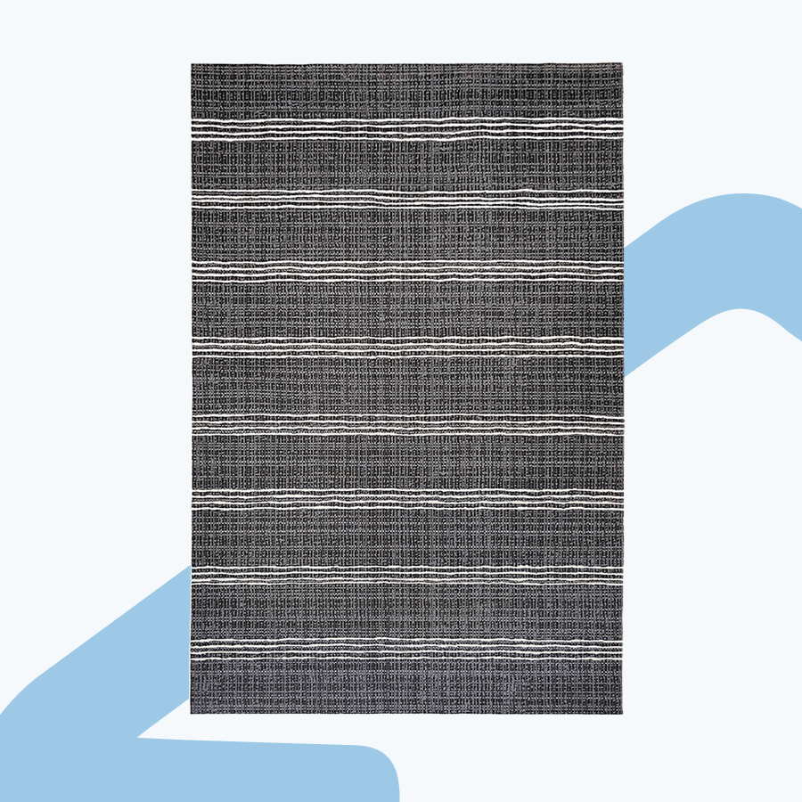 Asella Printed Stripes Rug