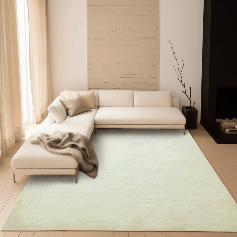Saven Oat Shaggy Rug