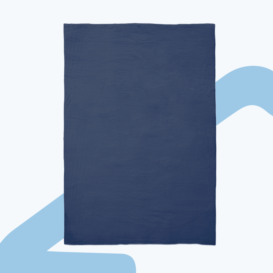 Saven Blue Quartz Shaggy Rug