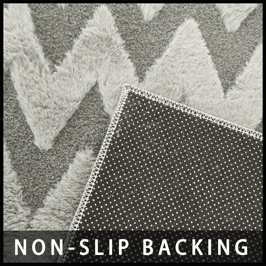 Sigal Two-toned Faux Fur Rug