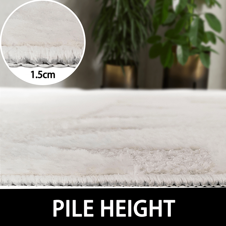 Alisa Two-toned Faux Fur Rug Alisa Two-toned Faux Fur Rug Mandaue Foam
