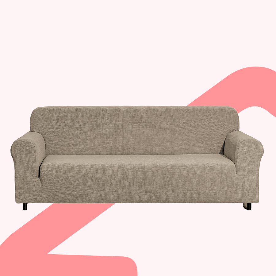Stretchable Sofa Protector Taupe