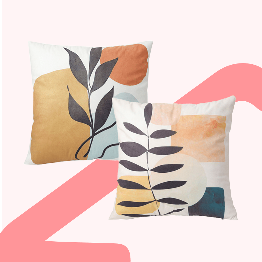 Lumi Boho Tropics Throw Pillowcase Set of 2