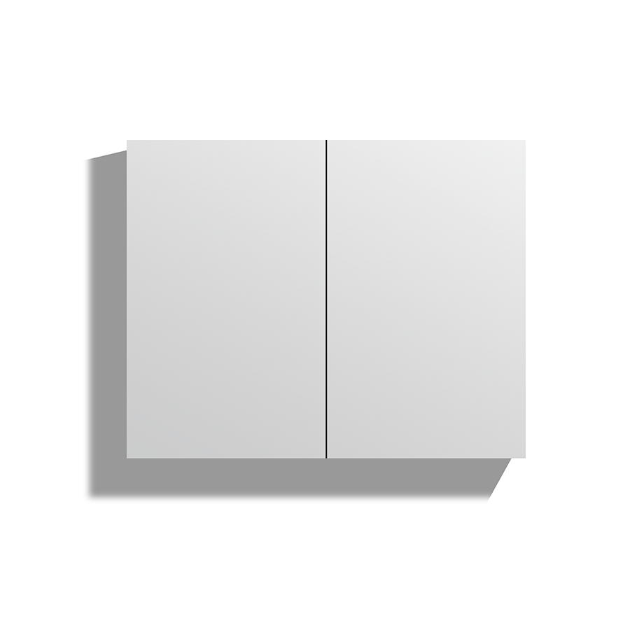Bathroom Cabinet Mirror with 2 Door