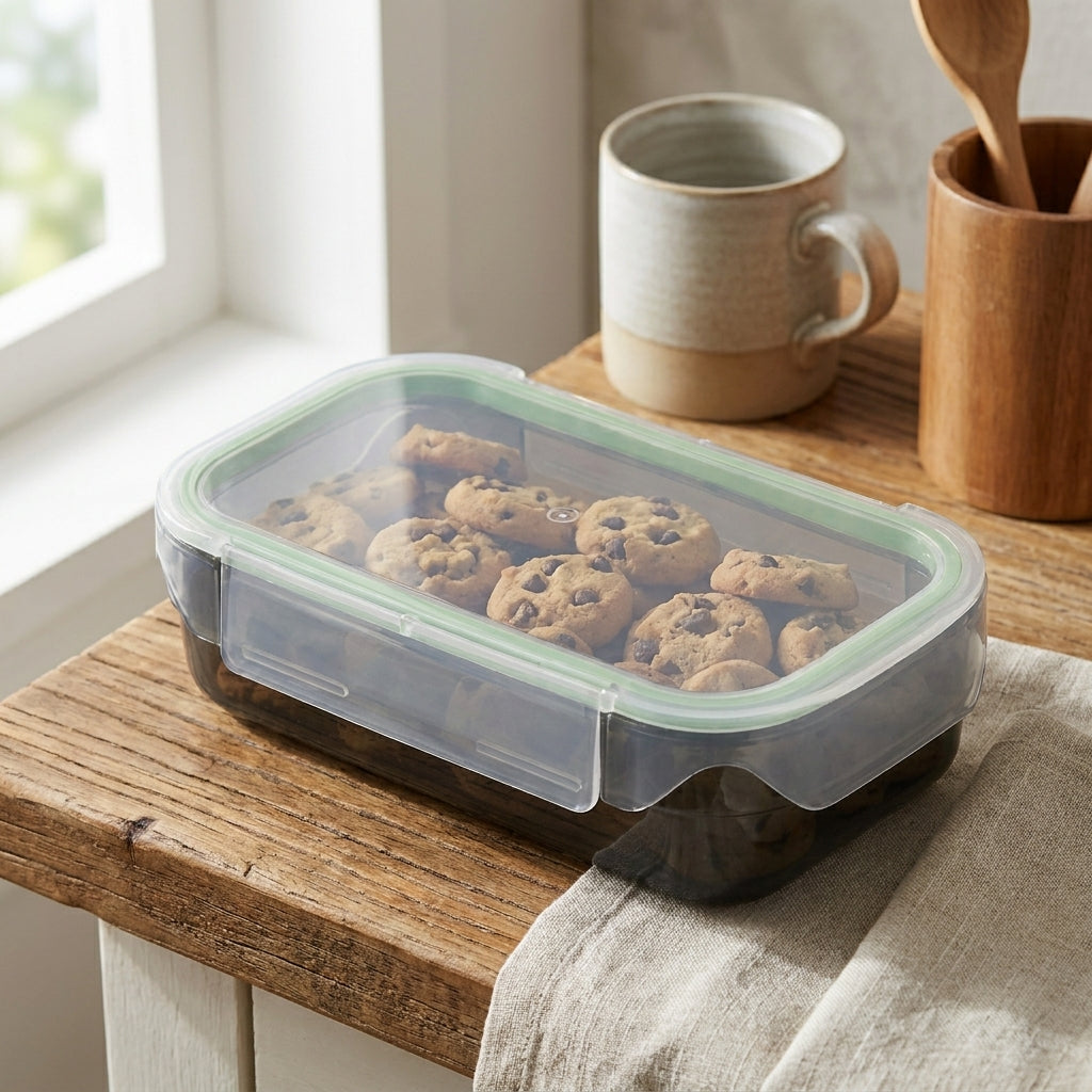 Lior Plastic Food Container - Rectangle 750ml