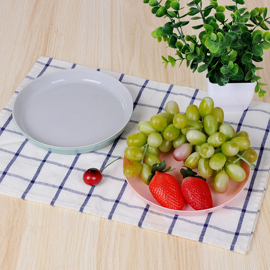 Suni Plastic Plate 6pc Set - 18cm Dia