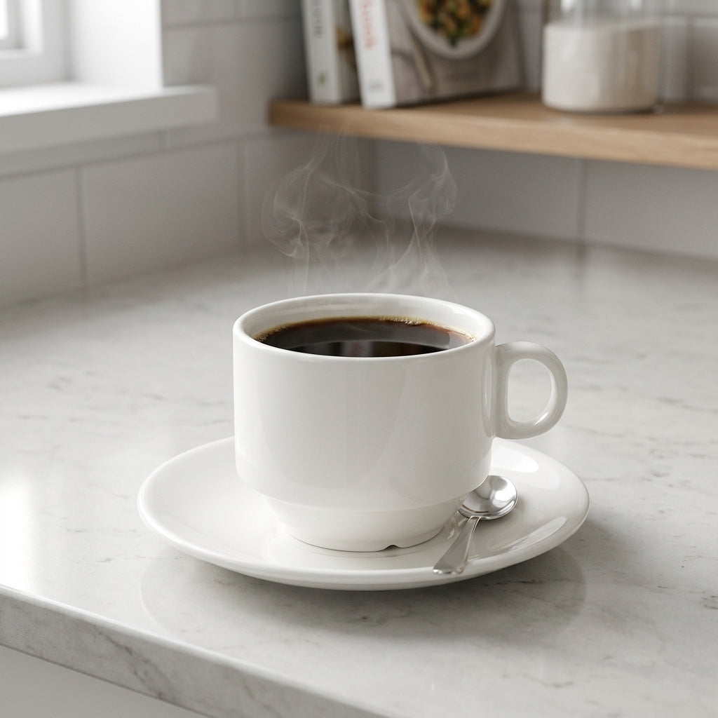 Avie Cup and Saucer Set - 7oz