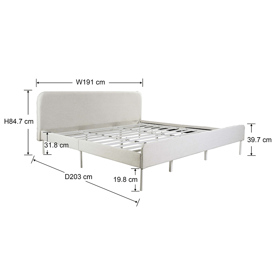 #size_King Bed 72x75 inches