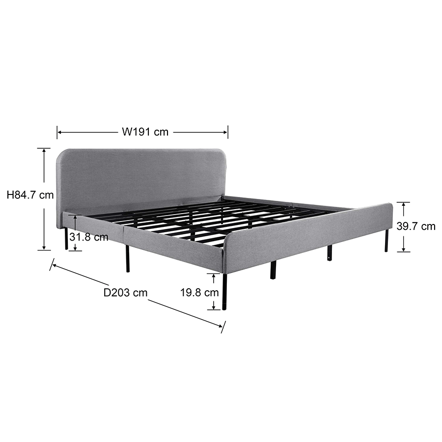 #size_King Bed 72x75 inches