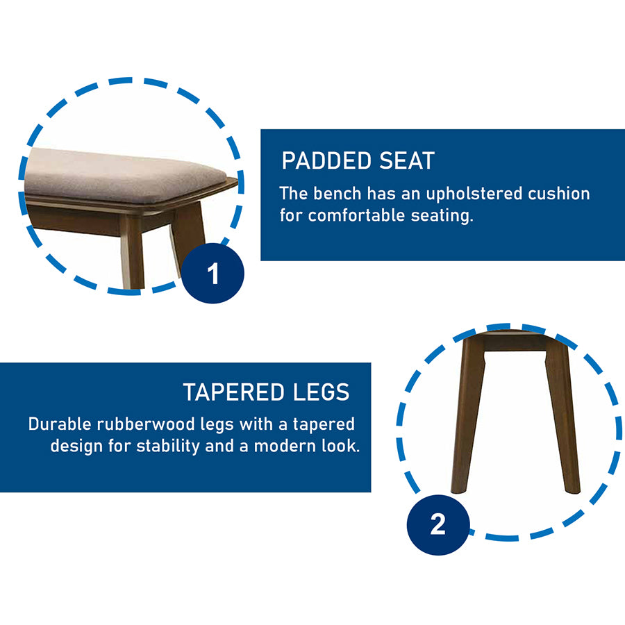Aslynn Bench 110cm