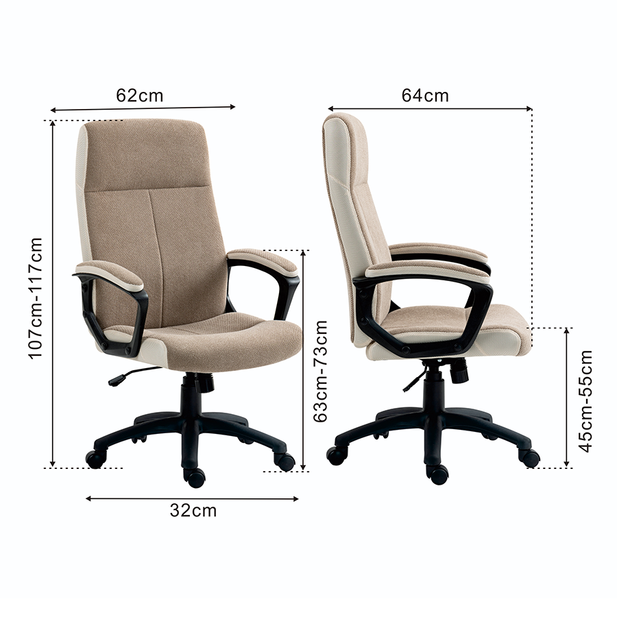 Llamar High Back Office Chair