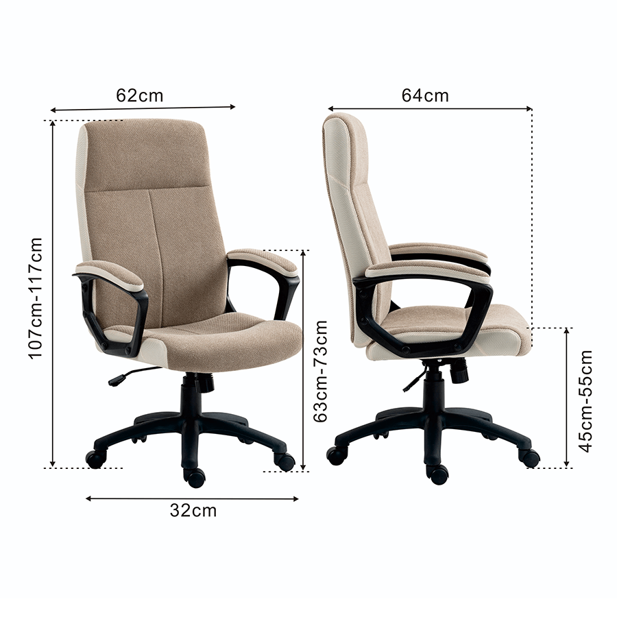 Llamar High Back Office Chair