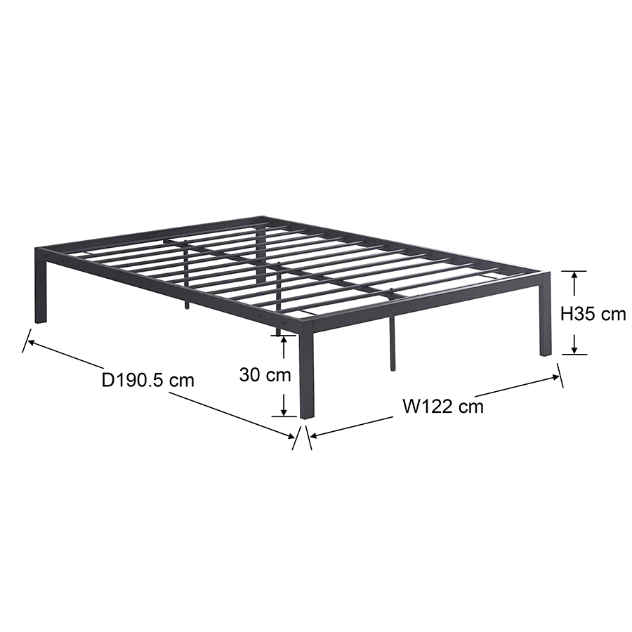 #size_Semi-Double Bed 48x75 inches