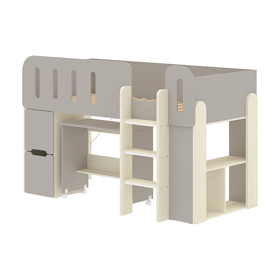 Zella Loft Bedset with Desk