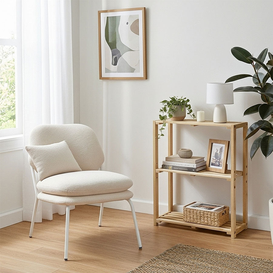 Benno 51cm Wooden Rack