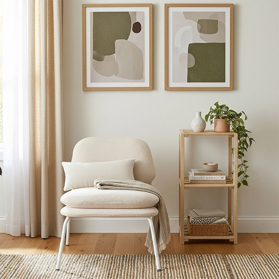 Benno 30cm Wooden Rack