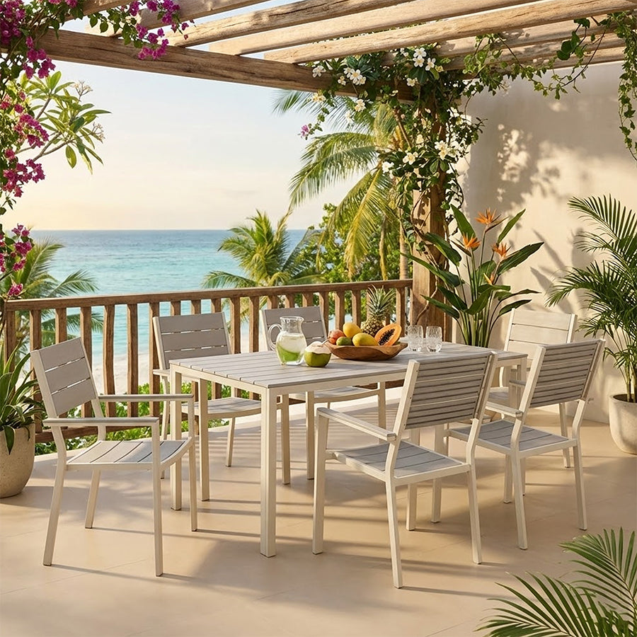 Monro 6 Seater Outdoor Dining Set