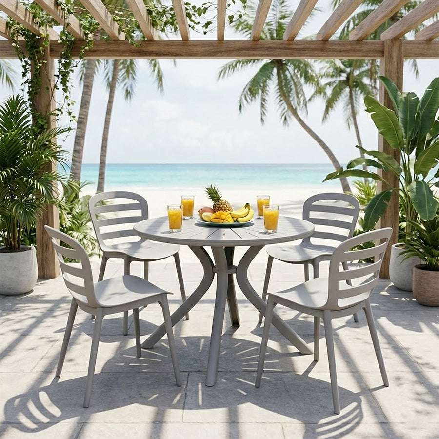 Solaria 4 Seater Outdoor Dining Set