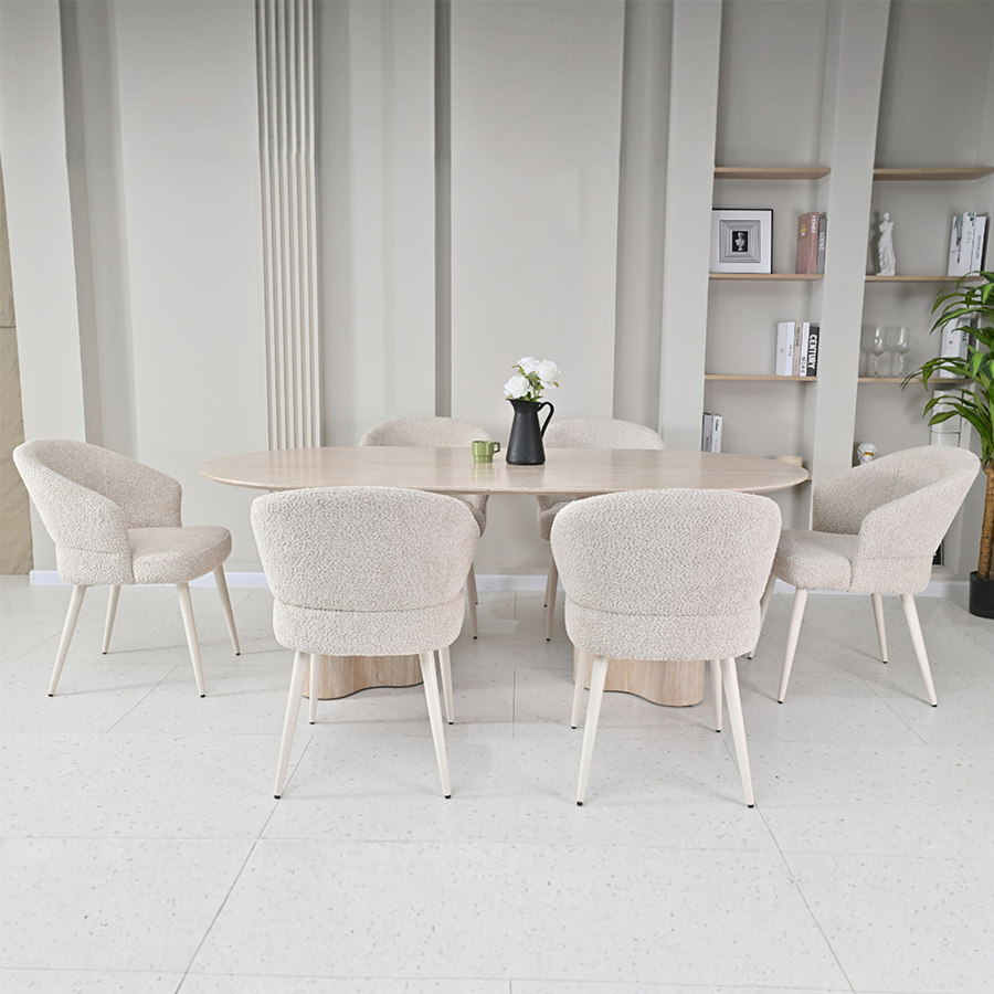 Olivia 6 Seater Dining Set