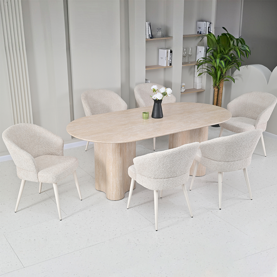 Olivia 6 Seater Dining Set