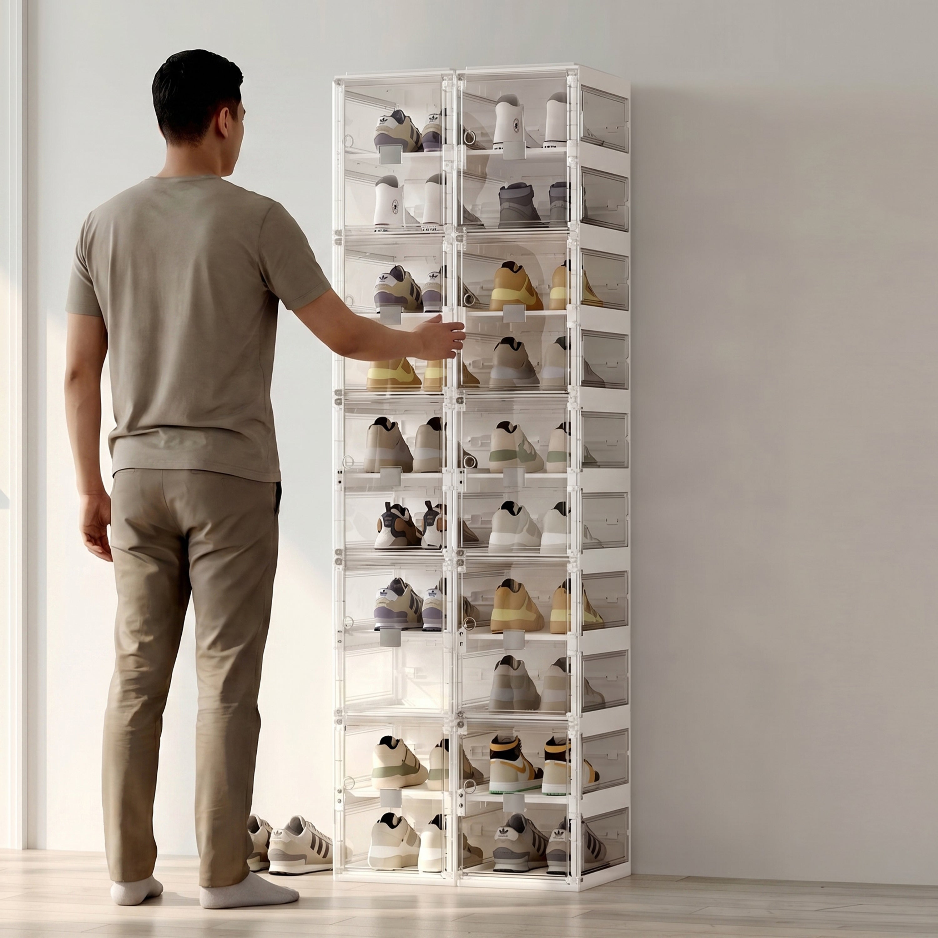 Collins 10 Layer 20 Box Shoe Organizer