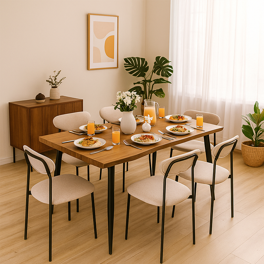 Denise 6 Seater Dining Set