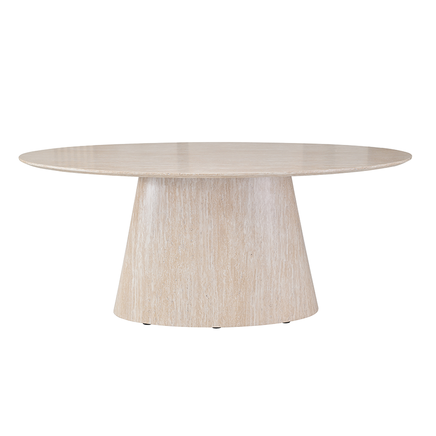 Nadeen 6 Seater Oval Dining Set