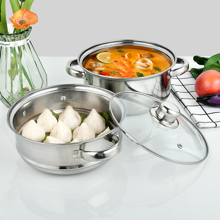Stainless Steel Steamer Pot