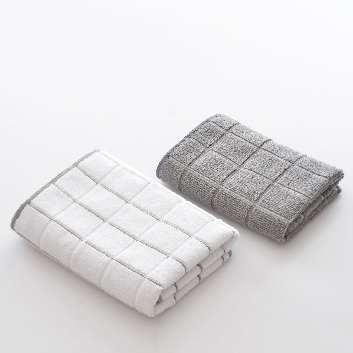 Rei Kitchen Towel 2pc Set - Gray
