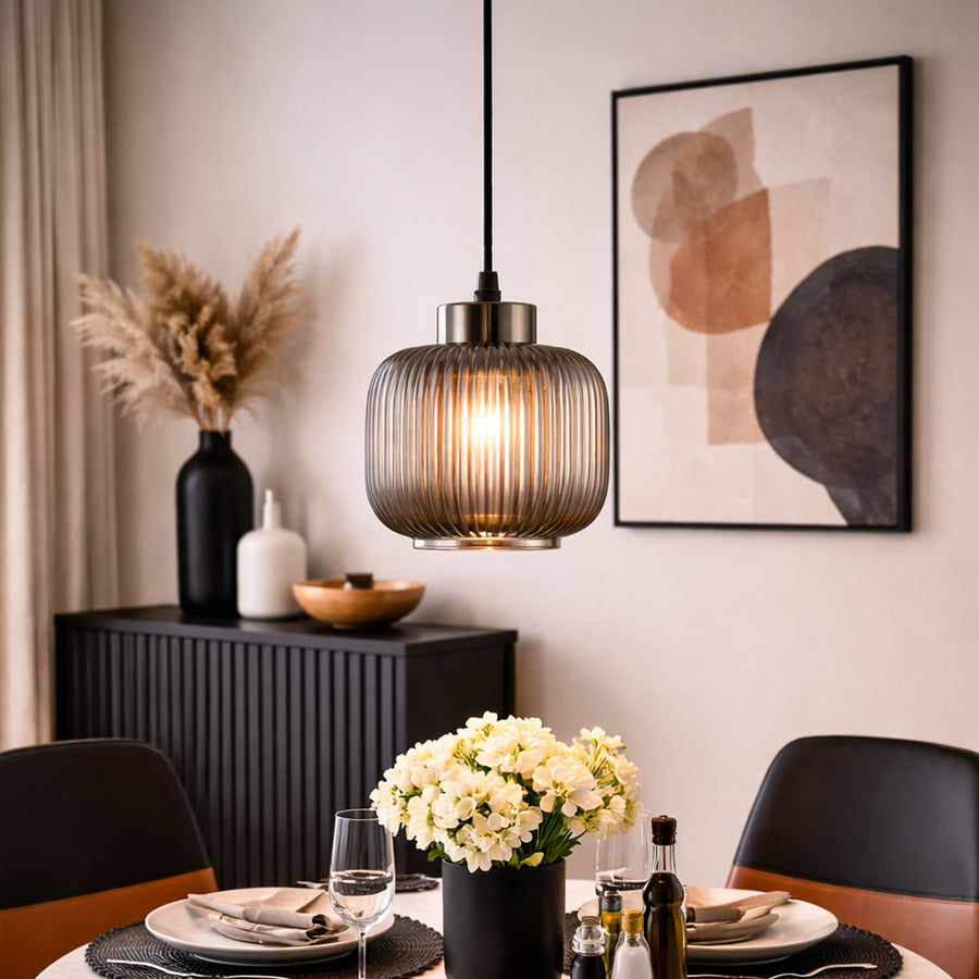 Garrin Glass Pendant Light - 15cm