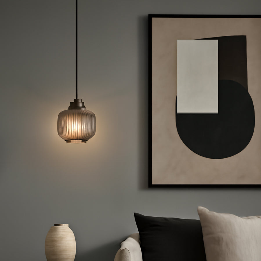 Garrin Glass Pendant Light - 15cm