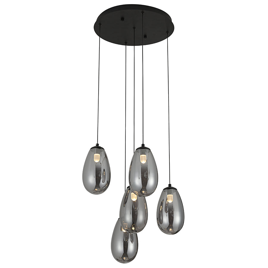 Heide Glass Modern Light Fixture