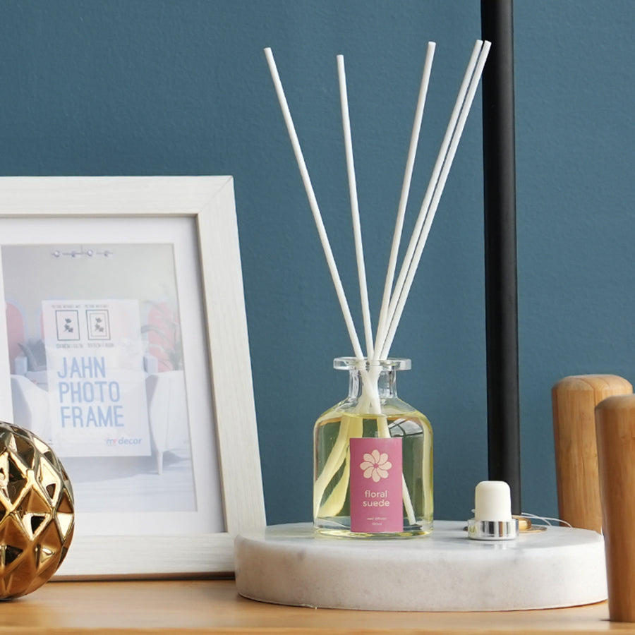 Reed Diffuser 100ml - Floral Suede