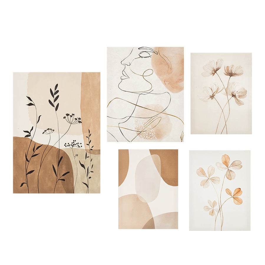 Unika Set of 5 Canvas Wall Art