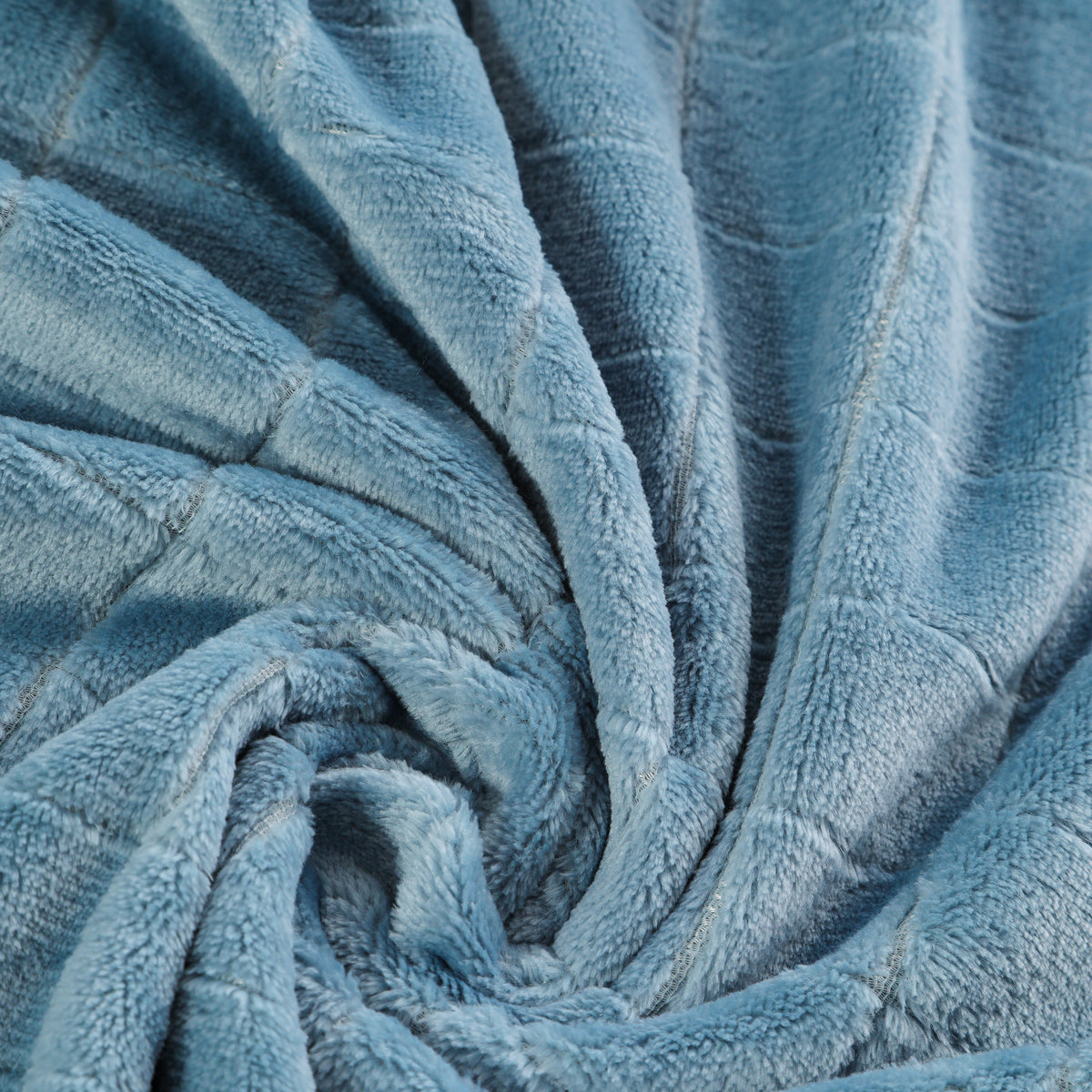 Cami Flannel Blanket Blue