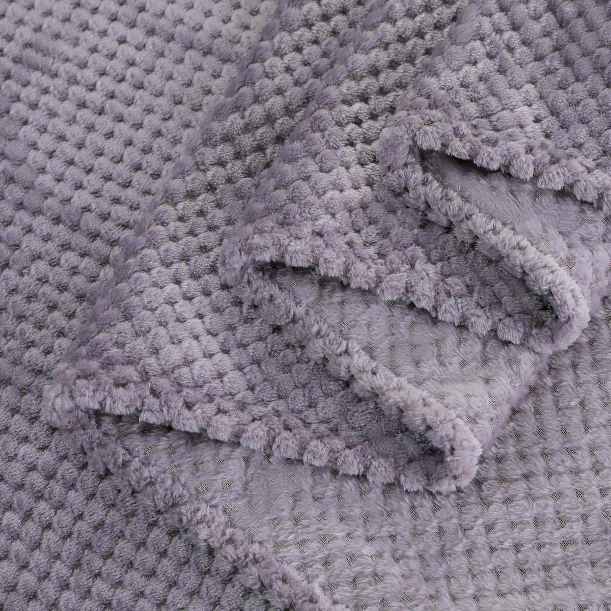 Margo Flannel Blanket Purple