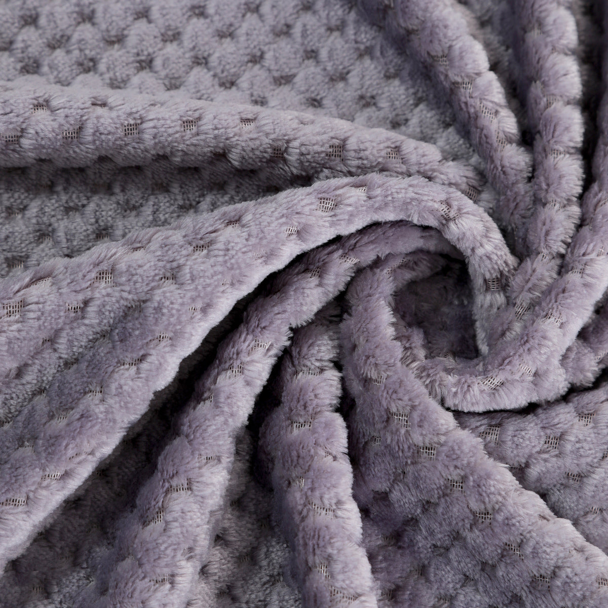 Margo Flannel Blanket Purple
