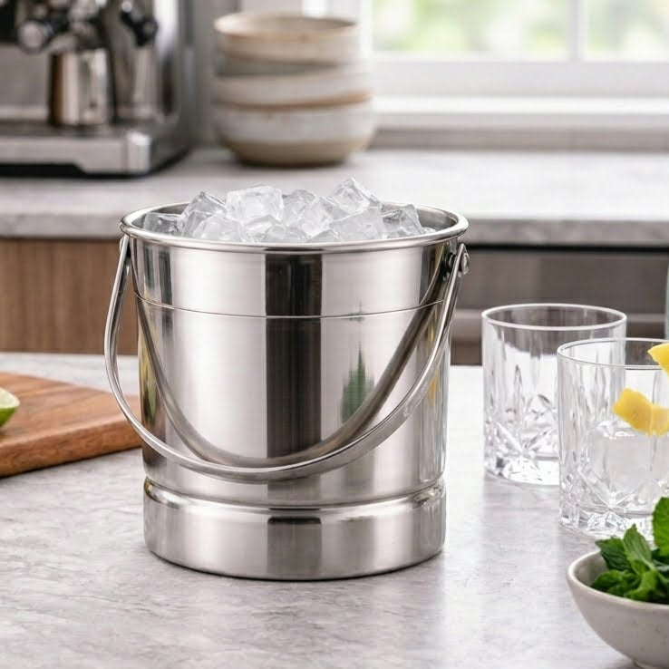 Noe Stainless Steel Ice Bucket