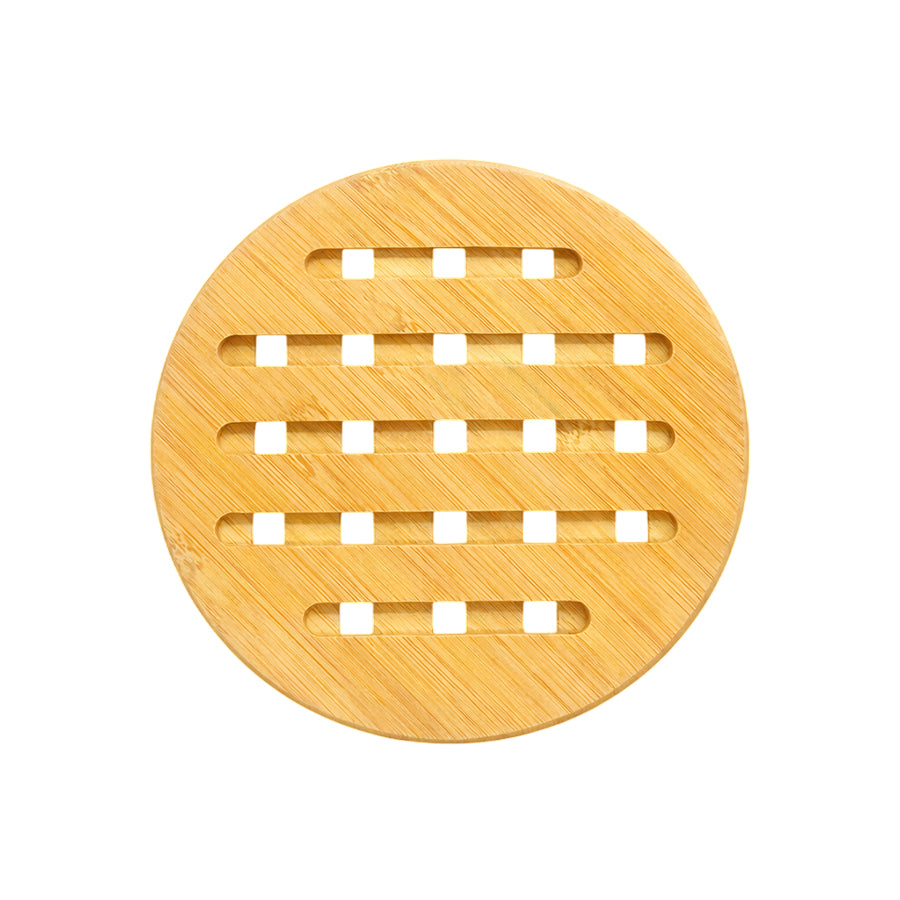 Mei Round Bamboo Trivet