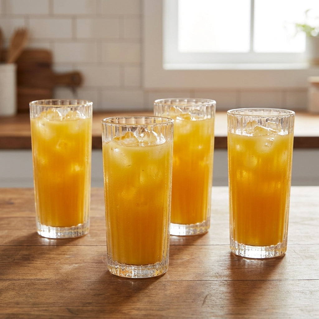 Vielle Drinking Glass 4pc Set - 11oz